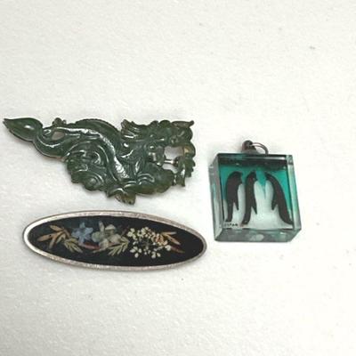 Penguin Pendant, Signed by Artist 