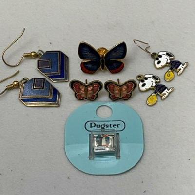 Butterfly and Joe Cool Earrings 