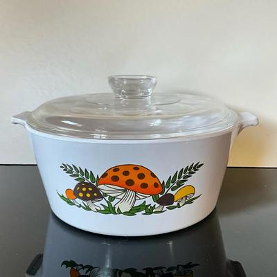 Merry Mushroom Casserole Dish 