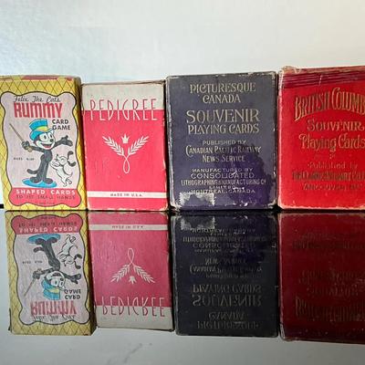 Vintage Playing Card Decks 