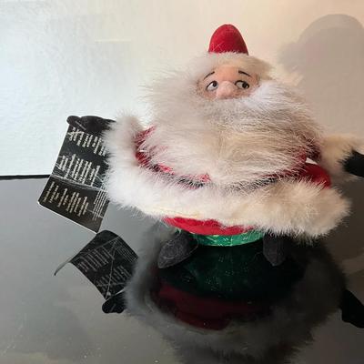 Nightmare before Christmas "Santa" w/Tags 
