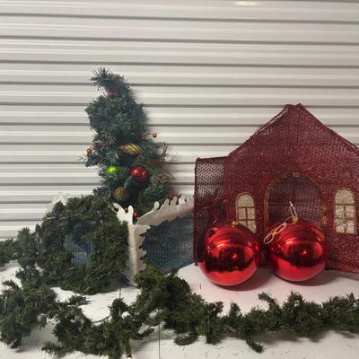 Set Of Christmas Decorations  