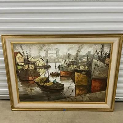 Dock Painting