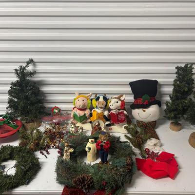 Assortment Of Christmas Decorations  
