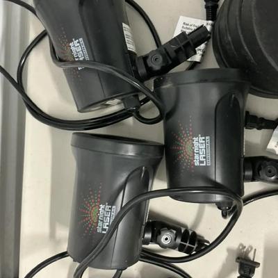 Spotlights, Laser Machines And Extension Cords