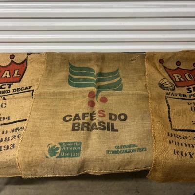 Coffee Burlap Bags