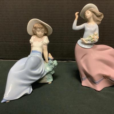 Lladro Statue “Listening To Birdsong”