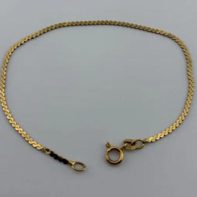 14k Yellow Gold Serpentine Link Bracelet