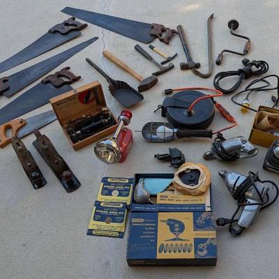 Antique & Vintage Hand Tools Featuring 100+ Year Old Saws, Planers & Drills