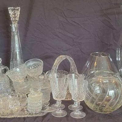 Cut Glass & Crystal Drinkware and Décor