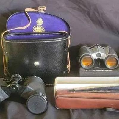Binoculars Assortment Featuring Tasco & More
