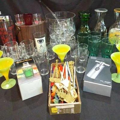 Vintage Barware & Entertaining Essentials