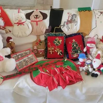 Handmade Christmas Stockings, Needlepoint & Holiday Decor
