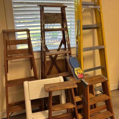 Step Ladders & Stools, Featuring Werner 6ft Fiberglass Ladder