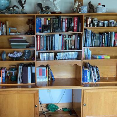 Large Bookcase With Cabinets