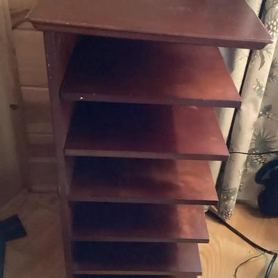 Pair Of Six Tiered Tables (2)