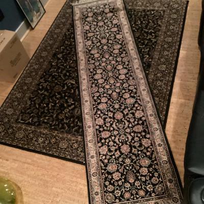 Pair Of Oriental Area Rugs (2)