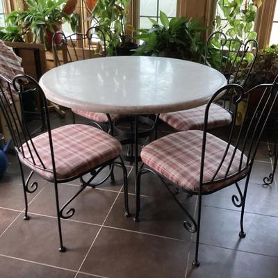 Basset Mirror Co. Table & Chairs