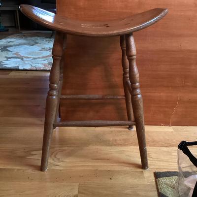 Oak Saddle Seat
