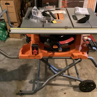 Rigid Brand Table Saw 