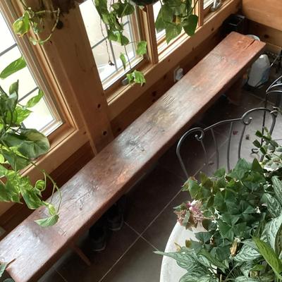 Vintage Wood Bench