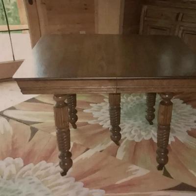 Oak Square Table 