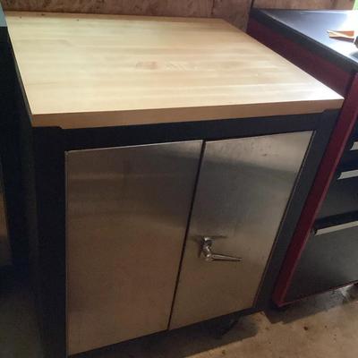 Medium Sized Metal Storage Cabinet