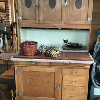 Vintage Oak Sellers Hoosier 