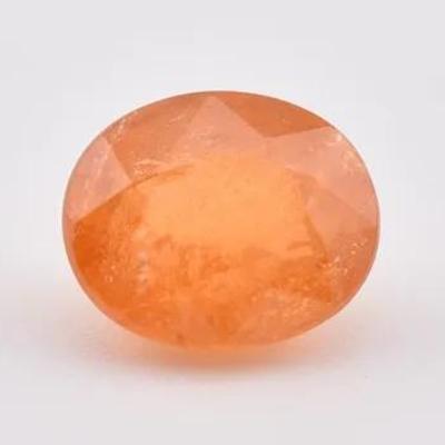 2.5 Carat Natural Unheated Oval Orange Spessartite Garnet - SI1