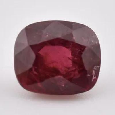 2.6 Carat Natural Unheated Cushion Rhodolite Garnet- SI1