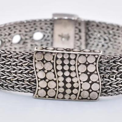 John Hardy - Sterling Silver Dot Adjustable Bracelet