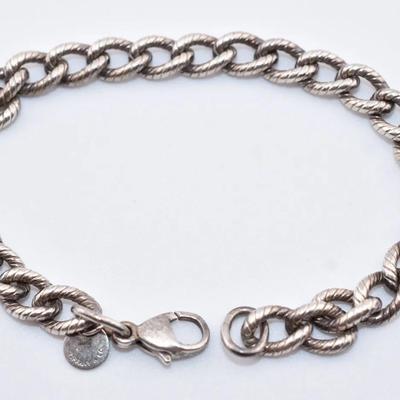 Tiffany & Co - Sterling Silver Curb Link Bracelet