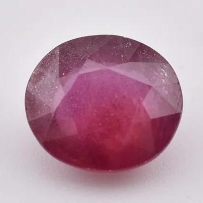 9.8 Carat Treated Oval Ruby