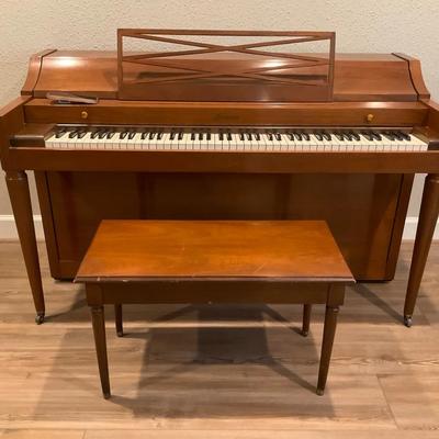 Baldwin Acrosonic Piano And Bench