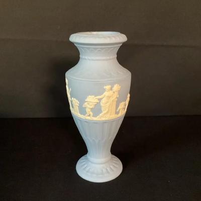 Wedgewood Jasperware Footed Vase
