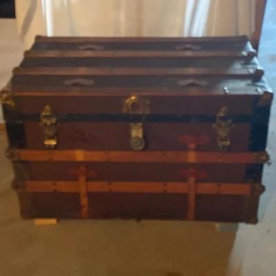 Antique Steamer Trunk