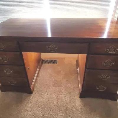 Wood Writer's Desk