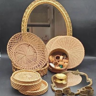 (2) Mirrors and Tabletop Accessories 
