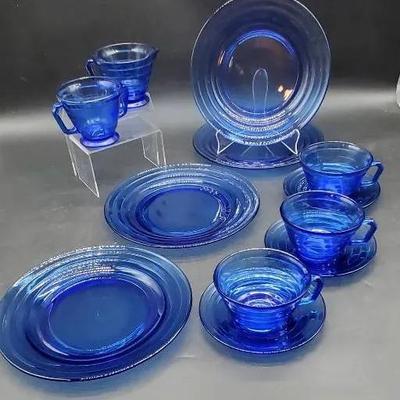 Cobalt Blue Glassware