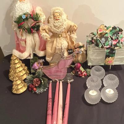 Christmas Decor and Silvestri Santas