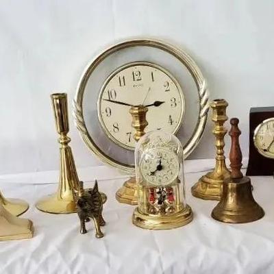 Clocks & Metals Lot