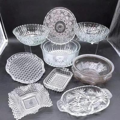 Beautiful Glass Trays and Bowls
