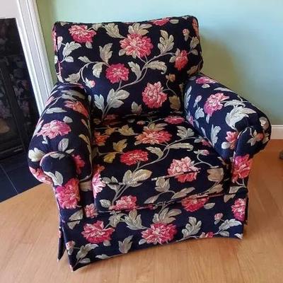 Beautiful Floral Arm Chair