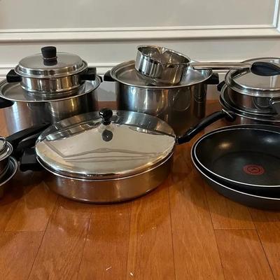 Assorted Pots and Pans