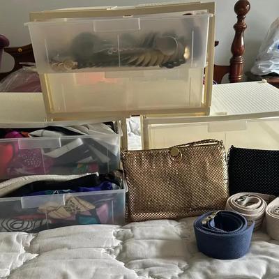 Assorted Accessories- Belts, Scarves, Purses