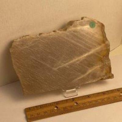 Peach moonstone slab