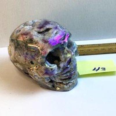 Aura sulphalerite skull