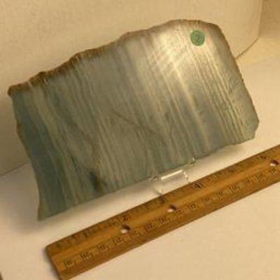 Blue onyx slab