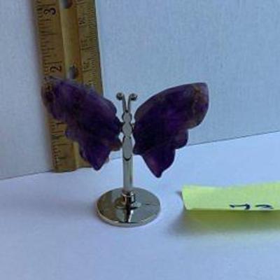 Amethyst butterfly