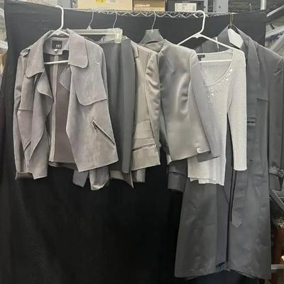 Ct616 women s gray formal clothing & shoes